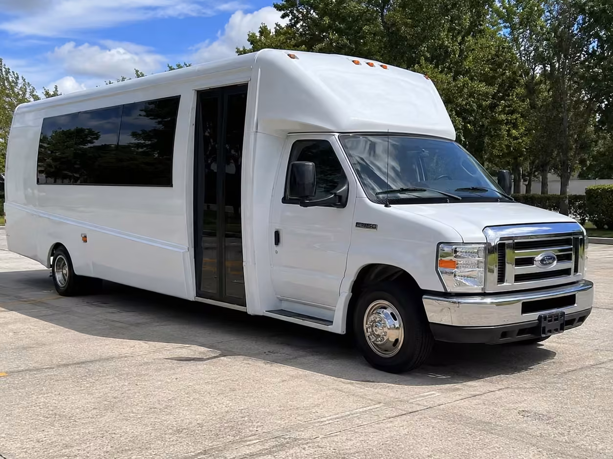 15 passenger party bus