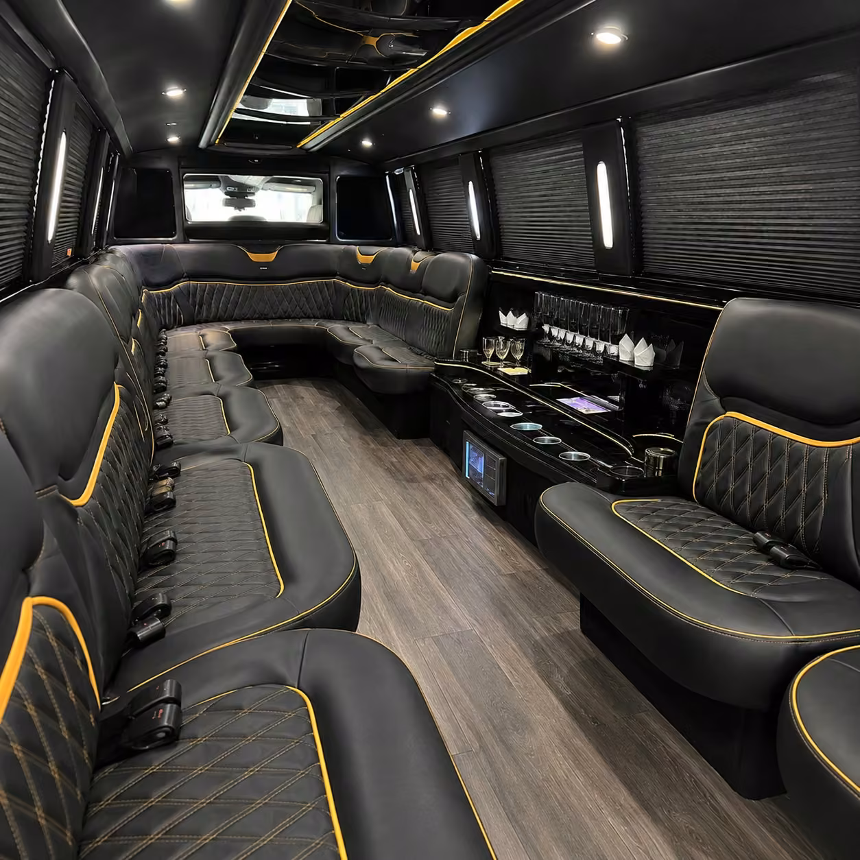 boston limo interior